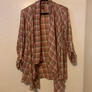 Eddie Bauer open flowy flannel